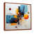Brown Floater Framed Canvas
