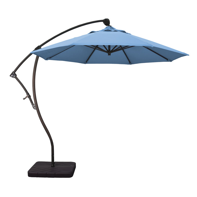 Parasol en porte-à-faux 9' Welwyn, Toile Capri Performance