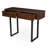 Solid Wood Entryway Table with Fluted Design-1076214802