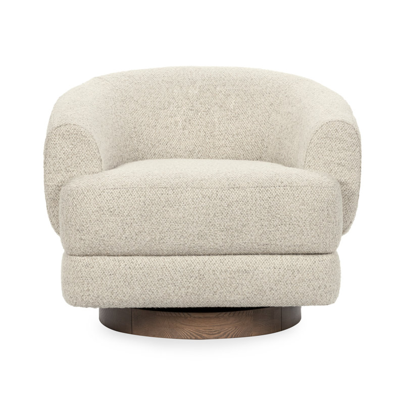Chassia Upholstered Swivel Accent Chair