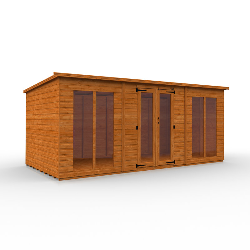 16x8w Tiger Pent Retreat Summerhouse