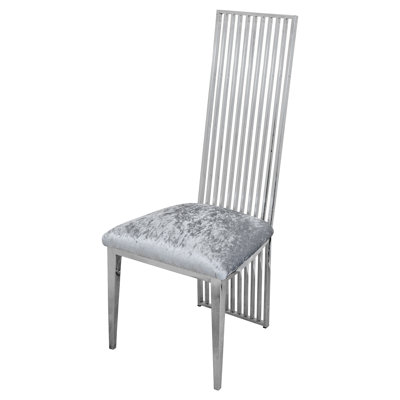 Blackman 52cm H Velvet Upholstered Slat Back Accent