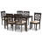 Annorah Four Leg Base Dining Set-712431645-804887738-712431644