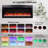 44" Electric Fireplace, In Wall Recessed With Remote And Multi Color Flame And Embers, LED Light Heater
