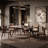Elegant Rectangular Artificial Marble Dining Table-105116568