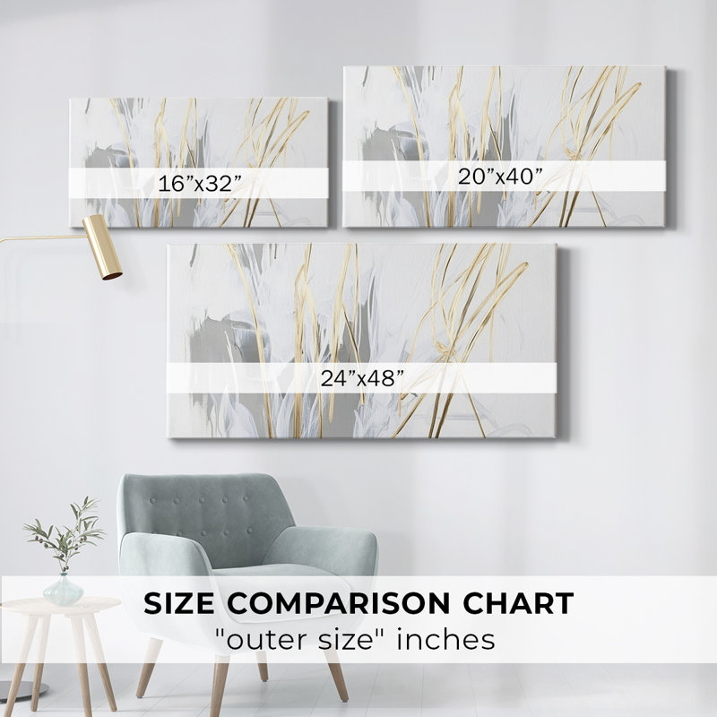 Toile tendue abstraite Seris 6 # XL-Gallery, H 20 po x l 40 po