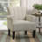 Accent Rivet Tufted Polyester Armchair