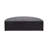 Kristie Half-circle Mango Floating Shelf with Drawer-657414403
