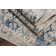 Tapis ivoire / bleu Alverez