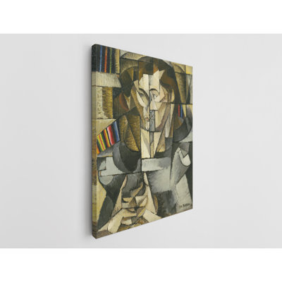 Diego Rivera Jacques Lipchitz Canvas Print