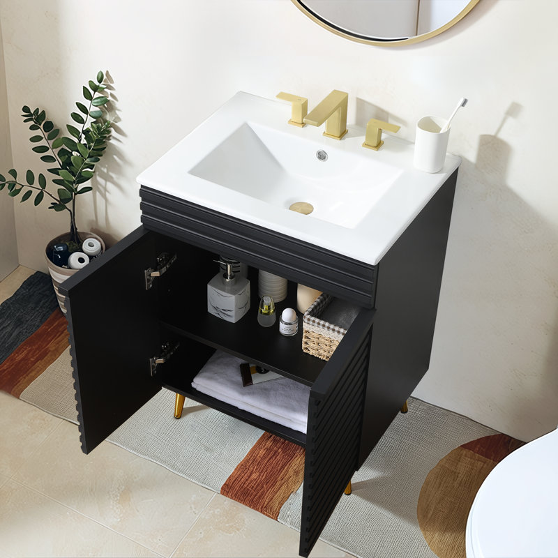 Ensemble de meuble-lavabo autoportant 24 po Morden