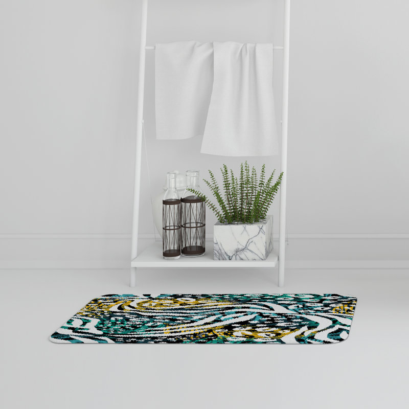 Kofi Memory Foam Non-Slip Bath Rug