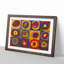 Farbstudie by Wassily Kandinsky - Framed Print-62803079-62803081
