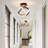 Hershall 1-Light Flush Mount Novelty Hallway Ceiling Light Globe Dimmable