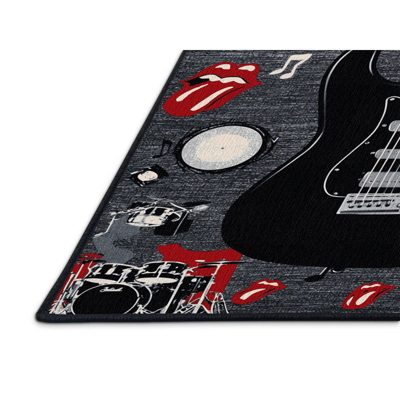  Tapis lavable Rock and Roll, Rectangle 6 pi x 9 pi