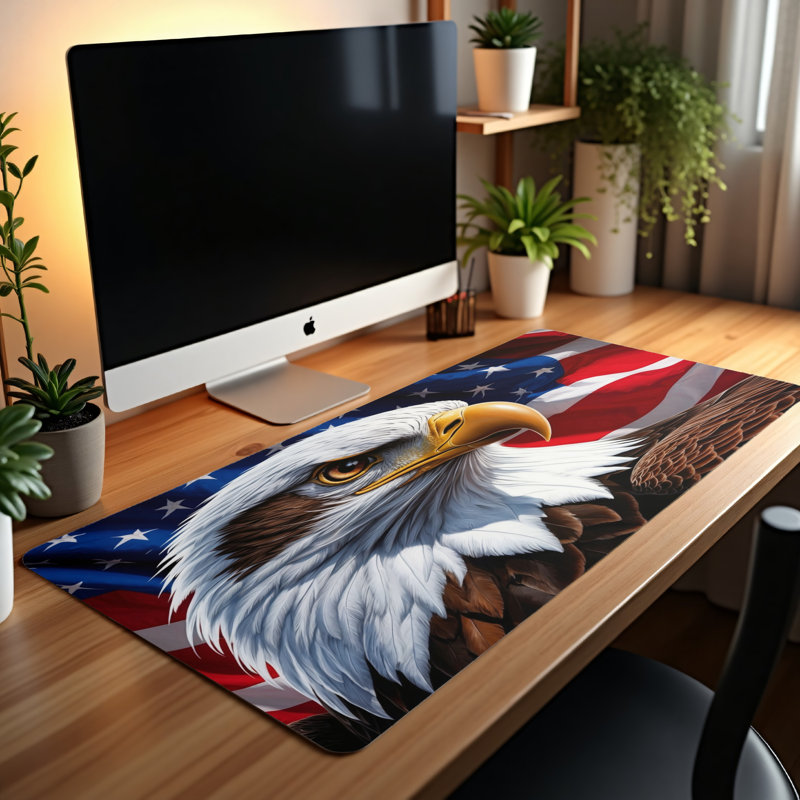 Polyester Desk Pad, 31.5x15.5