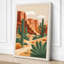 Desert at Noon Southwestern - Wrapped Canvas-1297275705-1297275706