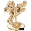 Figurine cheval de troie crystal garniture cloutée