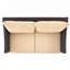 Causeuse et table