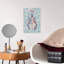 Art mural côtier homard bleu-823064902