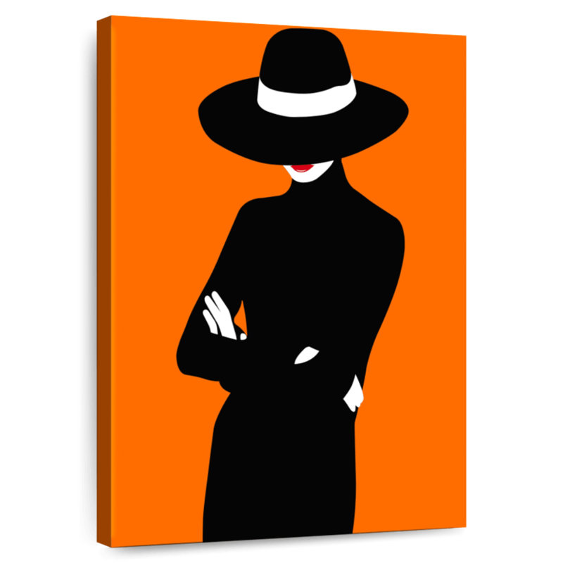 Shuttleworth Lady In Black, 24" H x 16" W