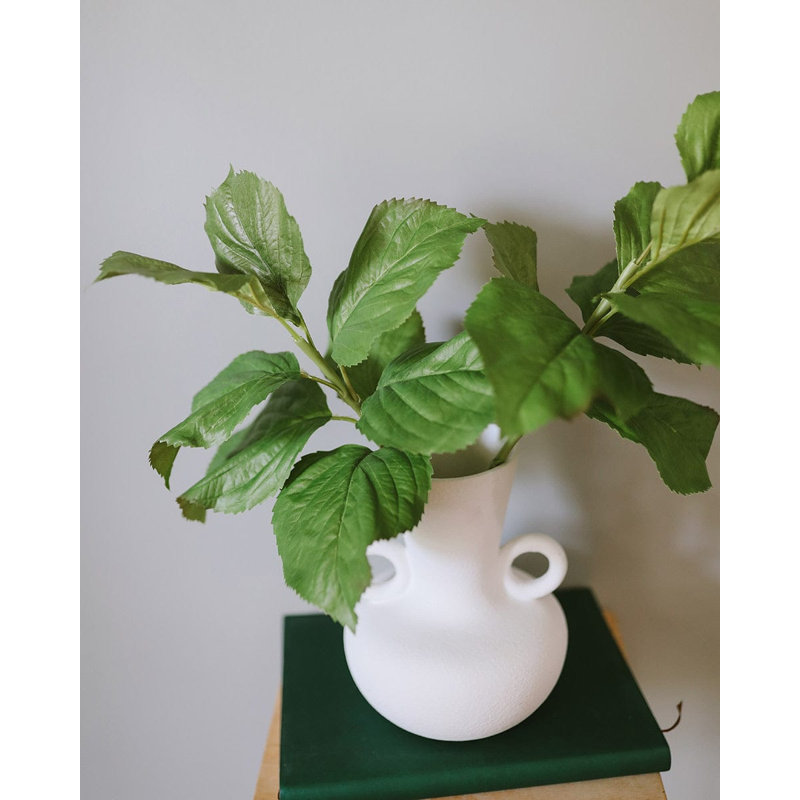 Hydrangea Leaf Faux Foliage 20"