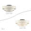 Très grand semi-encastré 5 lumières Ayden-123640712