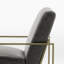 Fauteuil d'appoint en métal Ricci-839313762