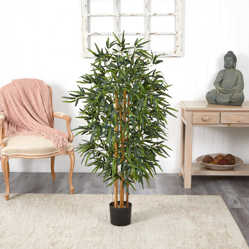 Arbre de bambou artificiel 42" en pot