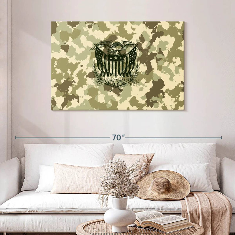 Lelar American Eagle Camouflage, 30" H x 45" W