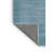 Machine Washable Solid Blue Area Rug-157422935