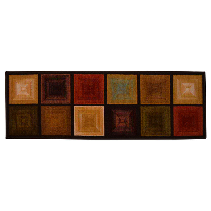 CARRE OPTIQUE, Tapis de couloir 1 pi 8 po x 4 pi 11 po