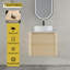 Meuble-lavabo mural avec lavabo en céramique-934487365