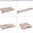 2'6''x10' Beige Kitchen Runner Rug, Washable Low-pile Non-slip For Bedroom, Living Room Rug Room, Kitchen, Hallway Area