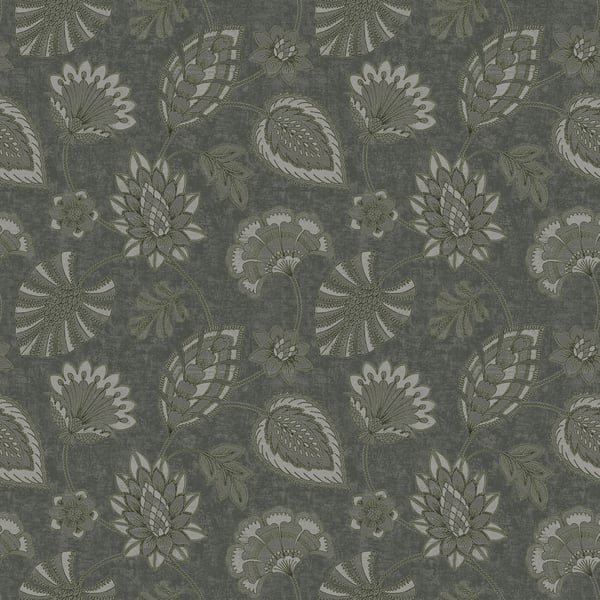 Elegance 10m x 53cm Wallpaper Roll, Silver Grey