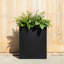 Jardinières rectangulaires en métal pour plantes d'extérieur-1434352639