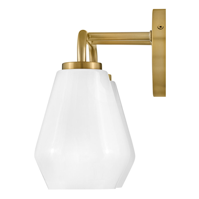 Cantera 2 - Light Vanity Light, Lacquered Brass
