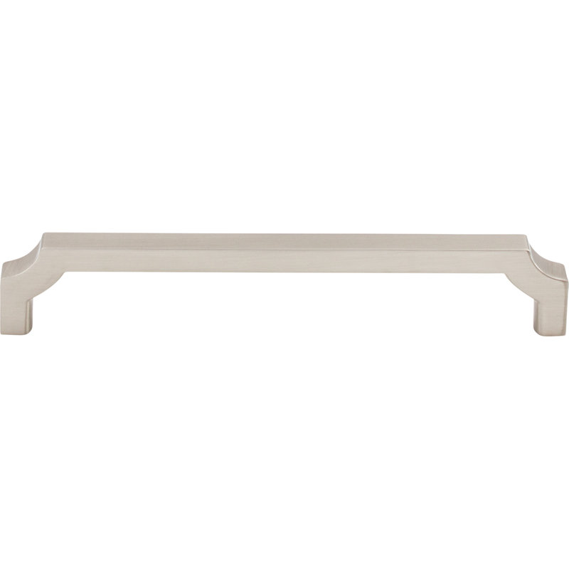Davenport 7 9/16" Center to Center Bar pull, 6 5/16" Center to Center, Brushed Satin Nickel