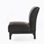 Fauteuil de chambre confortable avec un design élégant pour les espaces compacts
