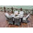Algird 6 - Person Wicker Patio Dining Set with Rectangular Table , Cushions Included-42662598