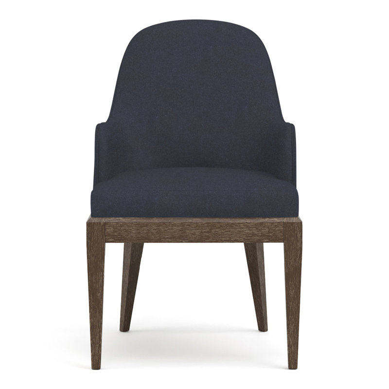 Chaise avec accoudoirs rembourrée Maidstone, Perigold ‑ uniforme de berges, Piètement
