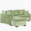 Canapé-lit modulaire convertible en L 82,67 po-1671209635