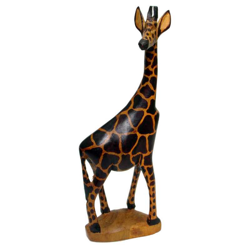 Camarillo Animals Figurines & Sculptures, 18" H  x 5" W x 3" D, Red