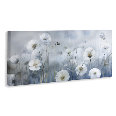 Art mural sur toile Poppies Meadow, design par Irene Weisz