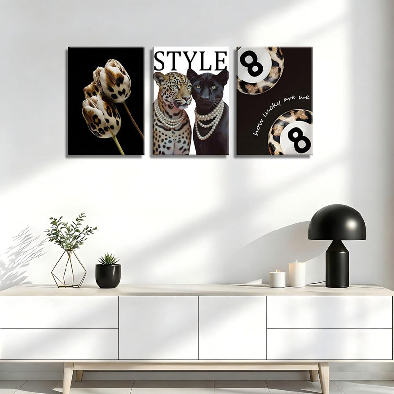 3 Piece Wrapped Canvas Print