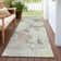 Machine Washable Indoor/Outdoor Huseby ACN2264 Floral Rug