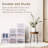 Large 12 Pack Large Shoe Storage Box, Clear Plastic Stackable Shoe Organizer for Closet, Space Saving Foldable Shoe Rack Sneaker Container Bin Holder