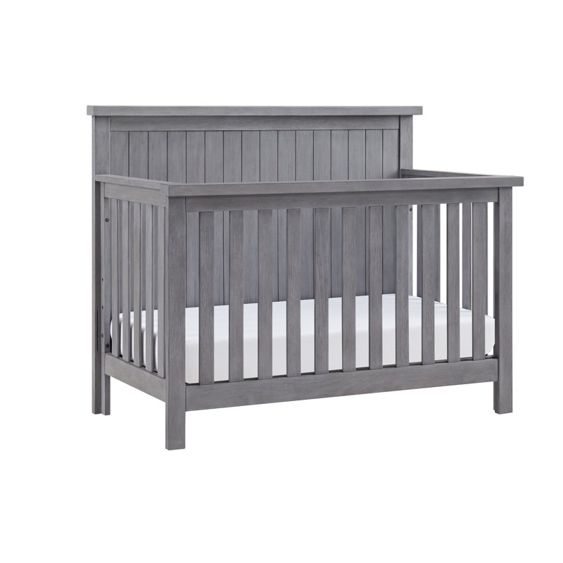 Graystone Solid Wood 4-in-1 Convertible Crib