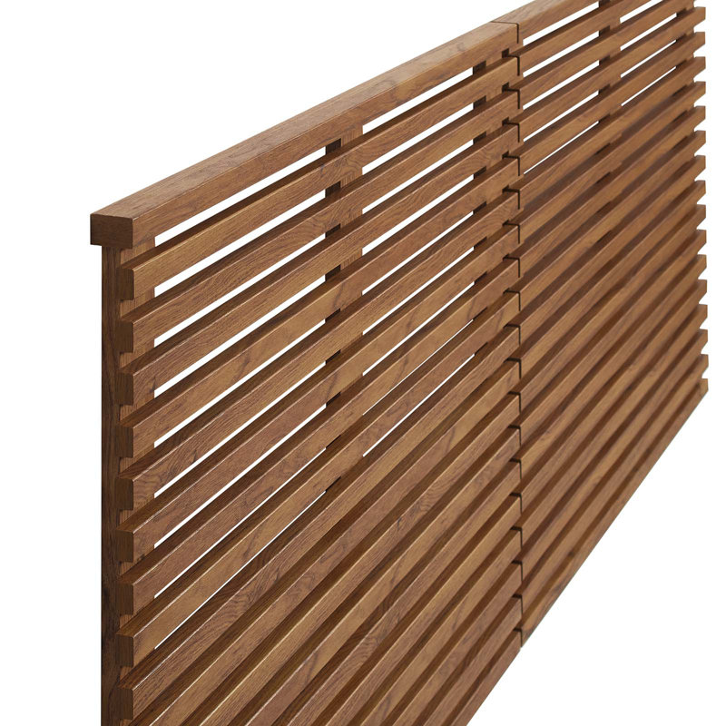  Headboard, Walnut, King