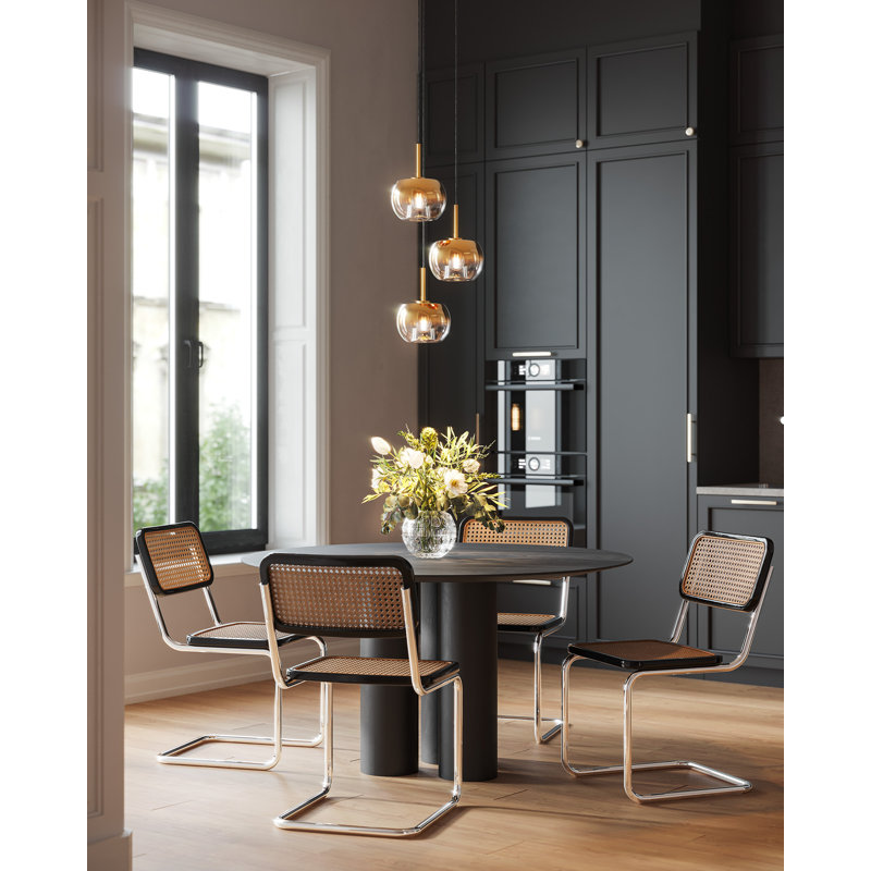 Samar 3 - Light Cluster Pendant, Brushed Gold/Copper